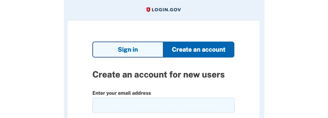 Create an account